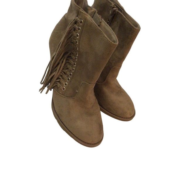 Soda size 6.5 fringe ankle bootie’s - Picture 2 of 6